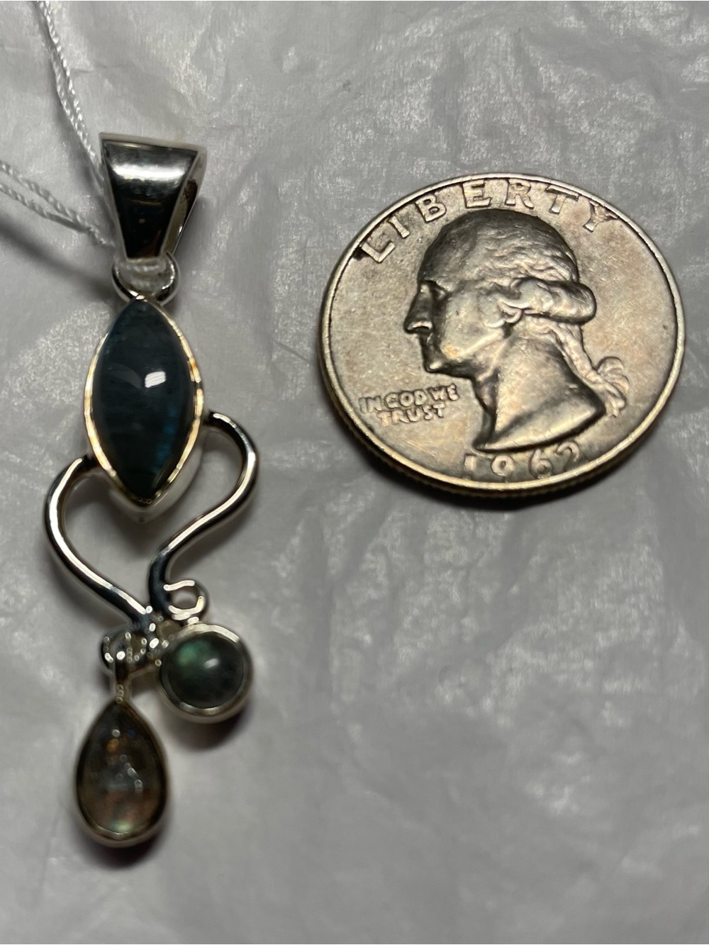 Labradorite pendant